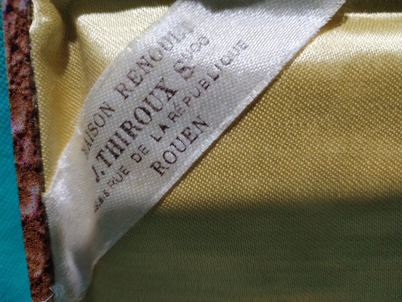 Caseta rara cu 10 cutite franceze Maison Renoult J. Thiroux, anii 1920