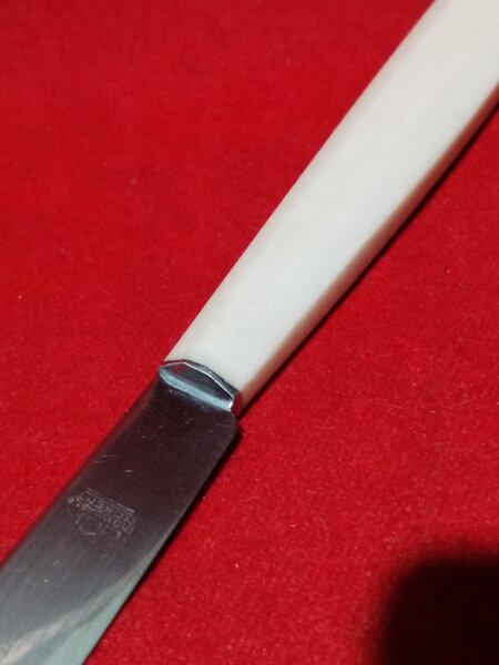 Caseta rara cu 10 cutite franceze Maison Renoult J. Thiroux, anii 1920